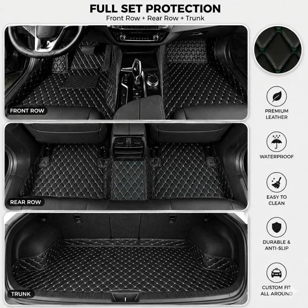 Elvie Heavy Duty Universal Fit Car Mats, SUVs, and Trucks