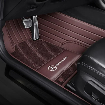 2026 Premium Full-Coverage Leather Car Floor Mats