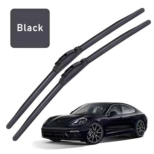 Colourful Silent Windshield Wipers - Easy to install quick-release clip, Durable and Wear-resistant Stylish Design for Clear, Quiet Drives!