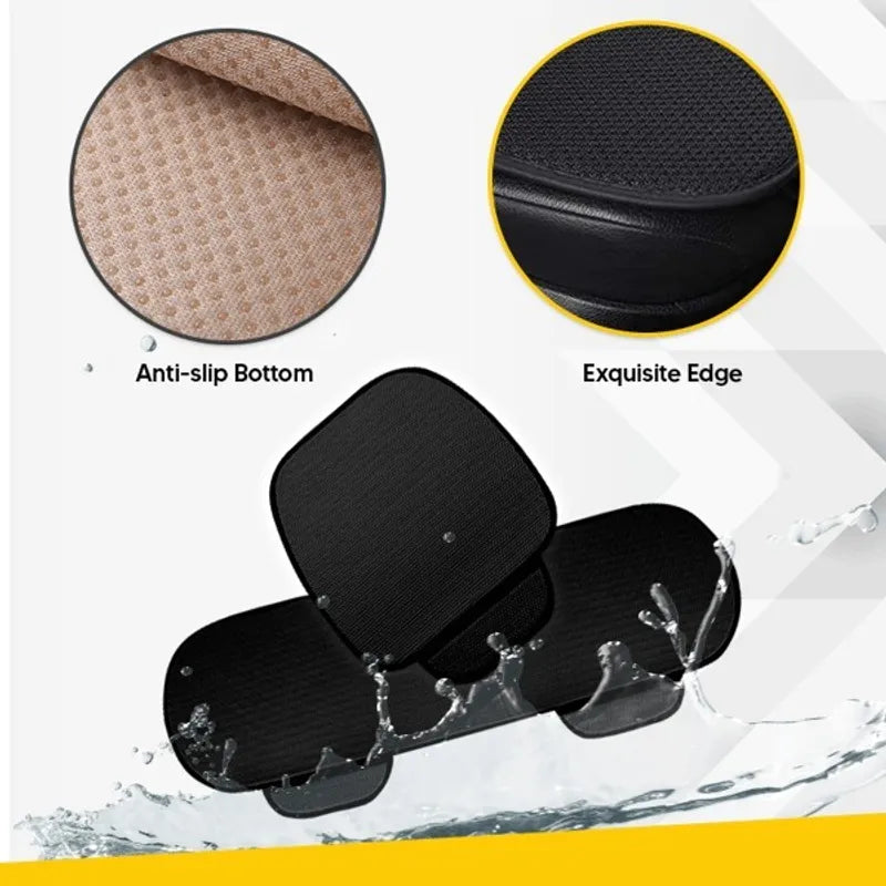 🔥🔥Breathable & Anti-Slip Viscose filament Car Seat Covers